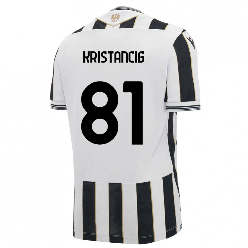 Danxen Kinderen Luca Kristancig #81 Zwart Wit Roze Thuisshirt Thuistenue 2026/27 T-Shirt België