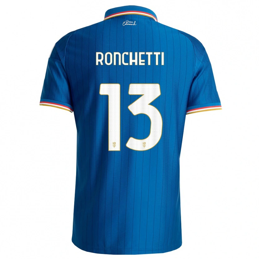 Danxen Kinderen Fabio Ronchetti #13 Blauw Wit Rood Thuisshirt Thuistenue 2026/27 T-Shirt België