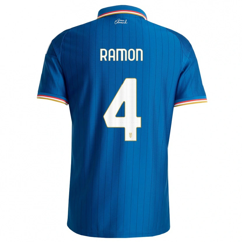 Danxen Kinderen Jacobo Ramón #4 Blauw Wit Rood Thuisshirt Thuistenue 2026/27 T-Shirt België