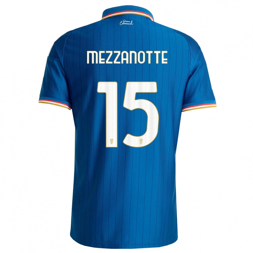 Danxen Kinderen Davide Mezzanotte #15 Blauw Wit Rood Thuisshirt Thuistenue 2026/27 T-Shirt België