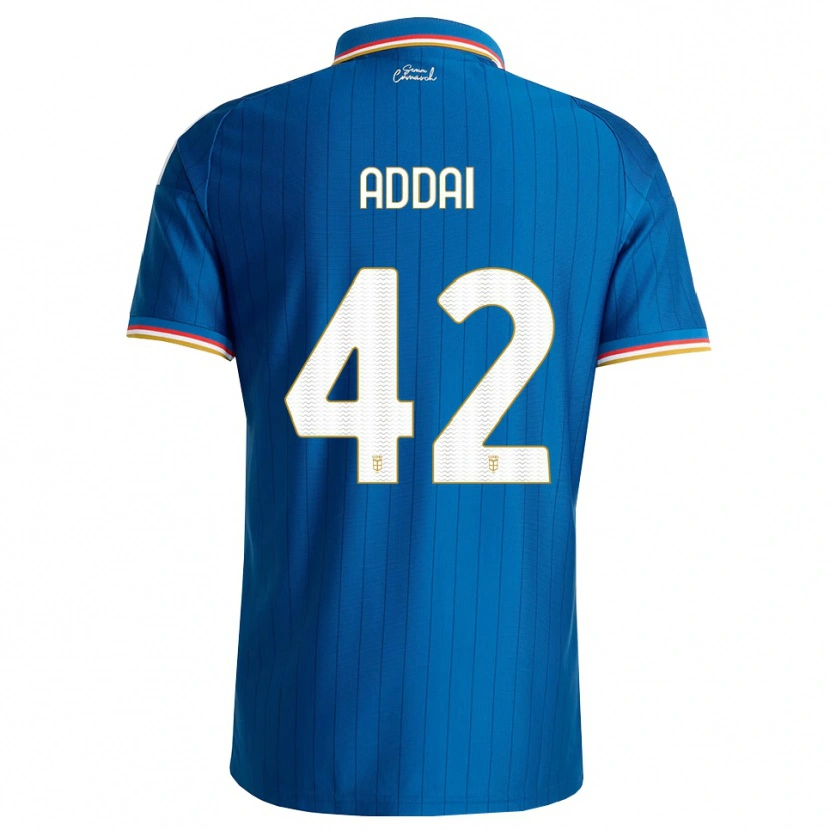 Danxen Kinderen Jayden Addai #42 Blauw Wit Rood Thuisshirt Thuistenue 2026/27 T-Shirt België