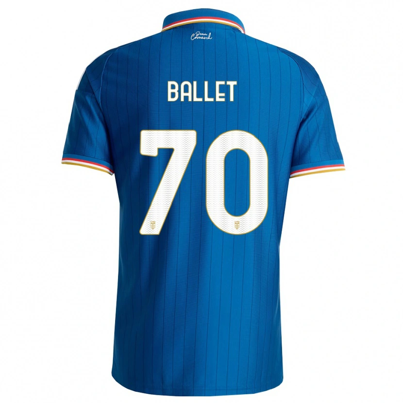 Danxen Kinderen Samuel Ballet #70 Blauw Wit Rood Thuisshirt Thuistenue 2026/27 T-Shirt België