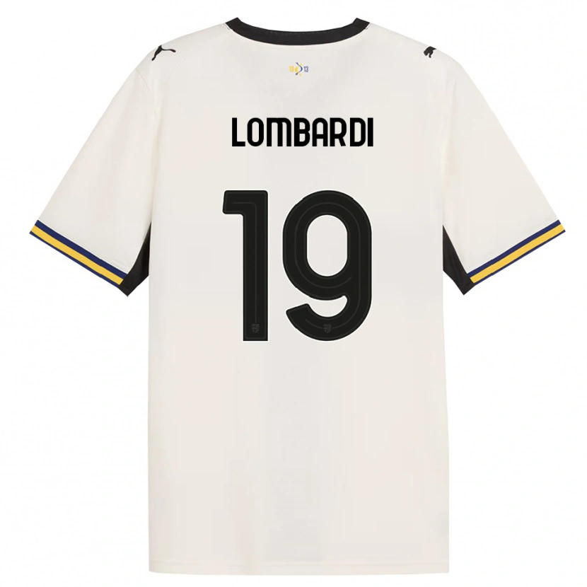 Danxen Kinderen Gabriel Lombardi #19 Off-White Zwart Geel Thuisshirt Thuistenue 2026/27 T-Shirt België