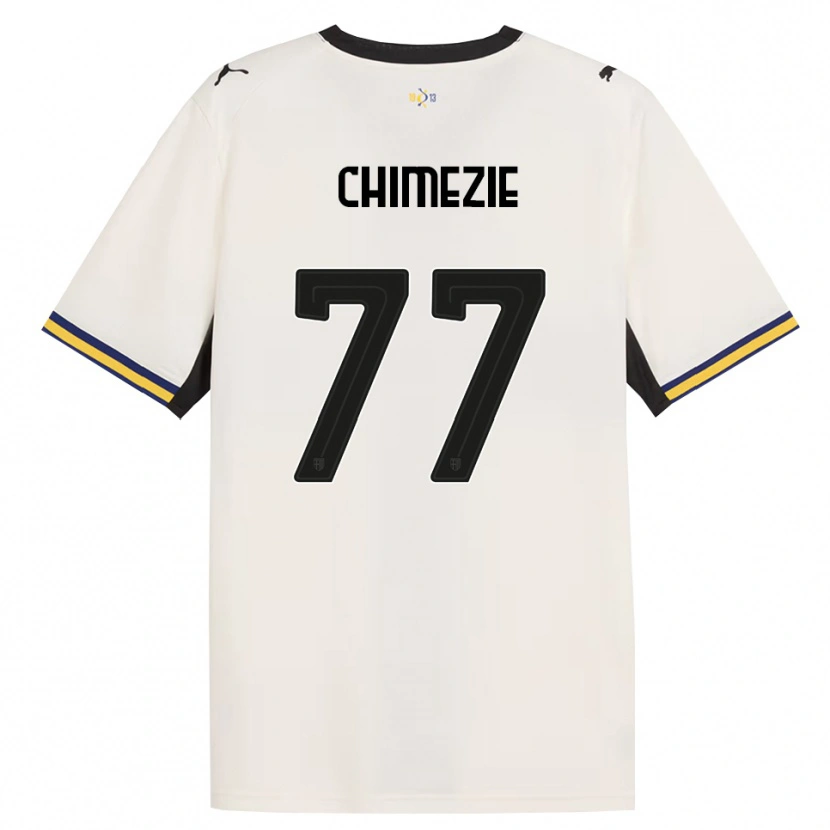 Danxen Kinderen Giorgio Chimezie #77 Off-White Zwart Geel Thuisshirt Thuistenue 2026/27 T-Shirt België