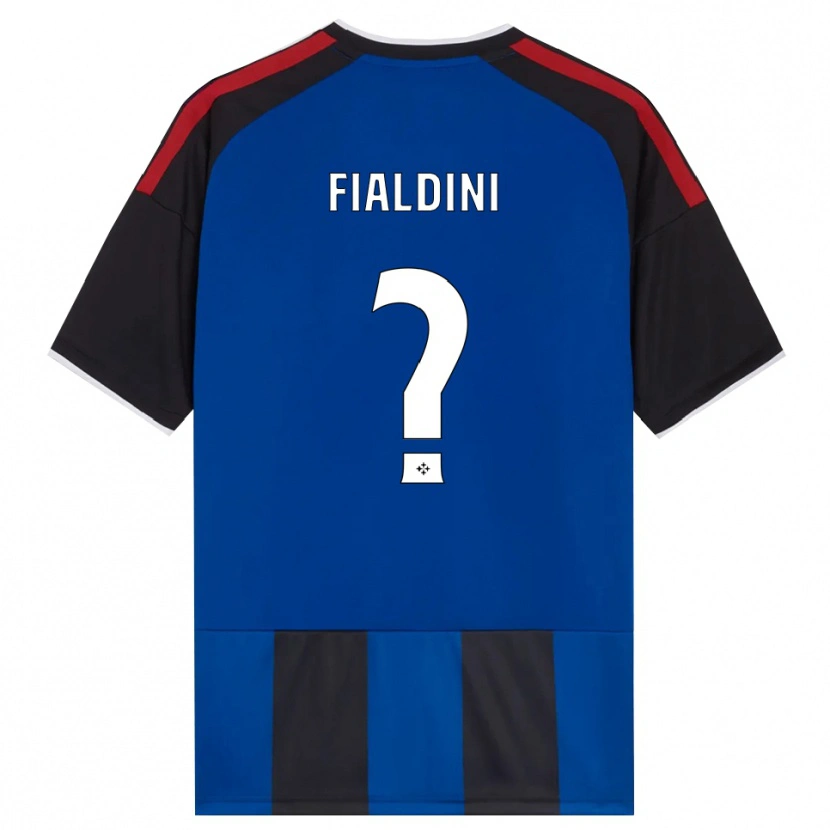 Danxen Kinderen Filippo Fialdini #0 Zwart Rood Wit Blauw Thuisshirt Thuistenue 2026/27 T-Shirt België