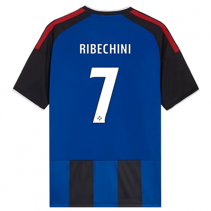 Danxen Kinderen Michele Ribechini #7 Zwart Rood Wit Blauw Thuisshirt Thuistenue 2026/27 T-Shirt België