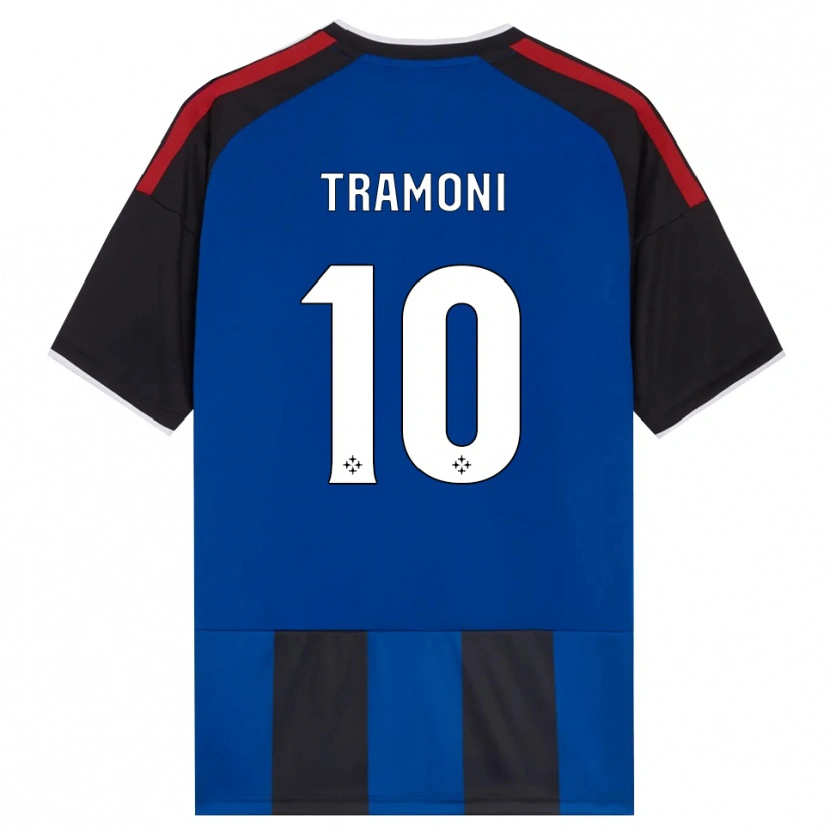 Danxen Kinderen Matteo Tramoni #10 Zwart Rood Wit Blauw Thuisshirt Thuistenue 2026/27 T-Shirt België