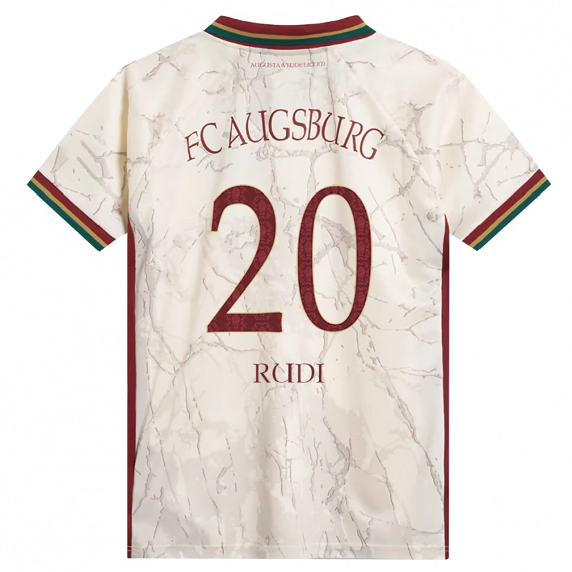 Danxen Kinderen Rafael Rudi #20 Groen Rijst Wit Bordeauxrood Thuisshirt Thuistenue 2026/27 T-Shirt België