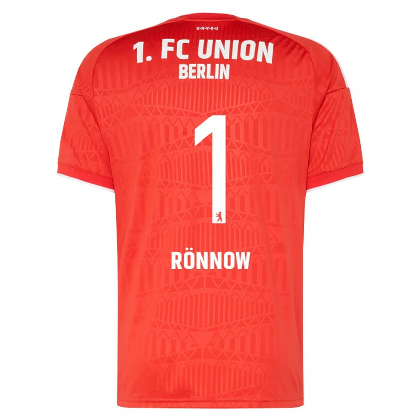 Danxen Kinderen Frederik Rönnow #1 Rood Wit Thuisshirt Thuistenue 2026/27 T-Shirt België