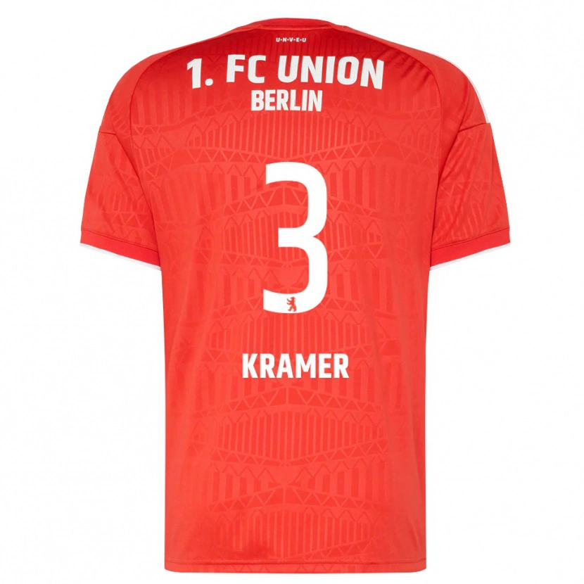 Danxen Kinderen Carlos Kramer #3 Rood Wit Thuisshirt Thuistenue 2026/27 T-Shirt België