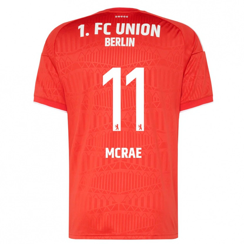 Danxen Kinderen Dylan Mcrae #11 Rood Wit Thuisshirt Thuistenue 2026/27 T-Shirt België