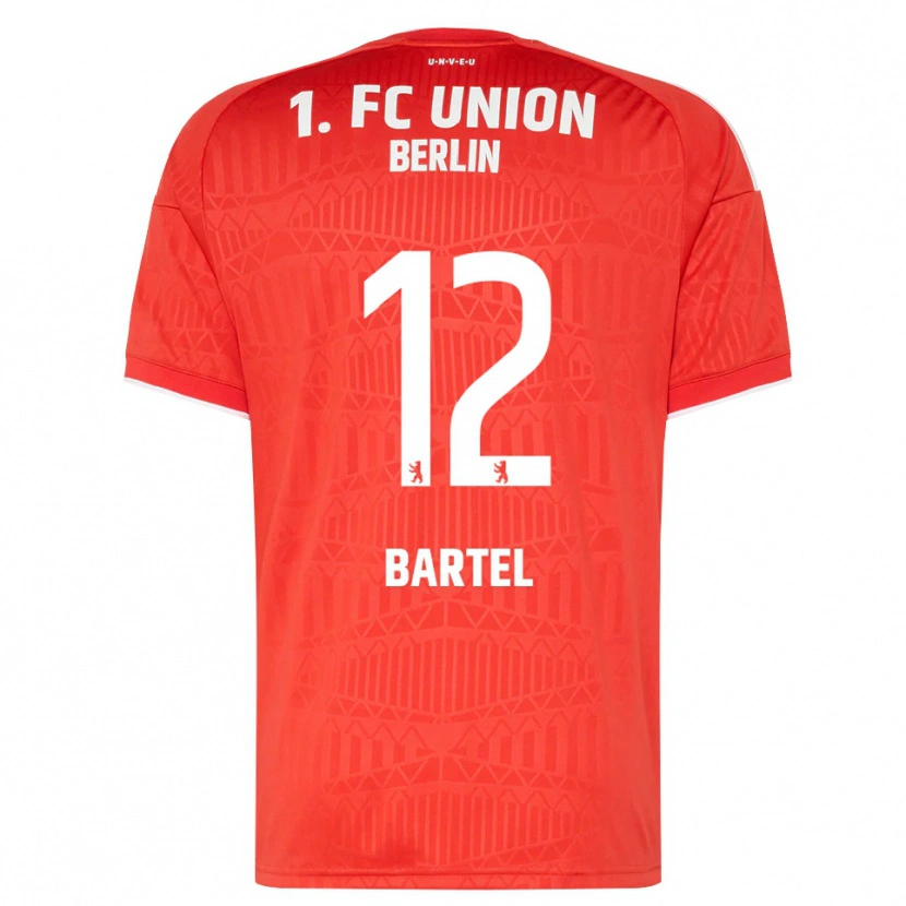 Danxen Kinderen Bruno Bartel #12 Rood Wit Thuisshirt Thuistenue 2026/27 T-Shirt België