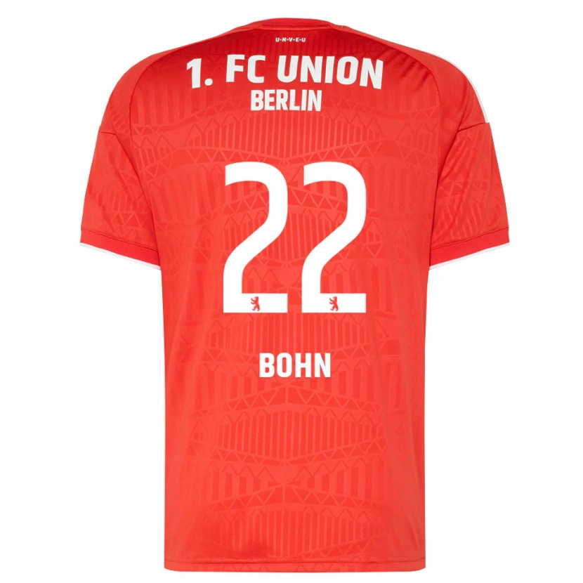 Danxen Kinderen Oskar Bohn #22 Rood Wit Thuisshirt Thuistenue 2026/27 T-Shirt België