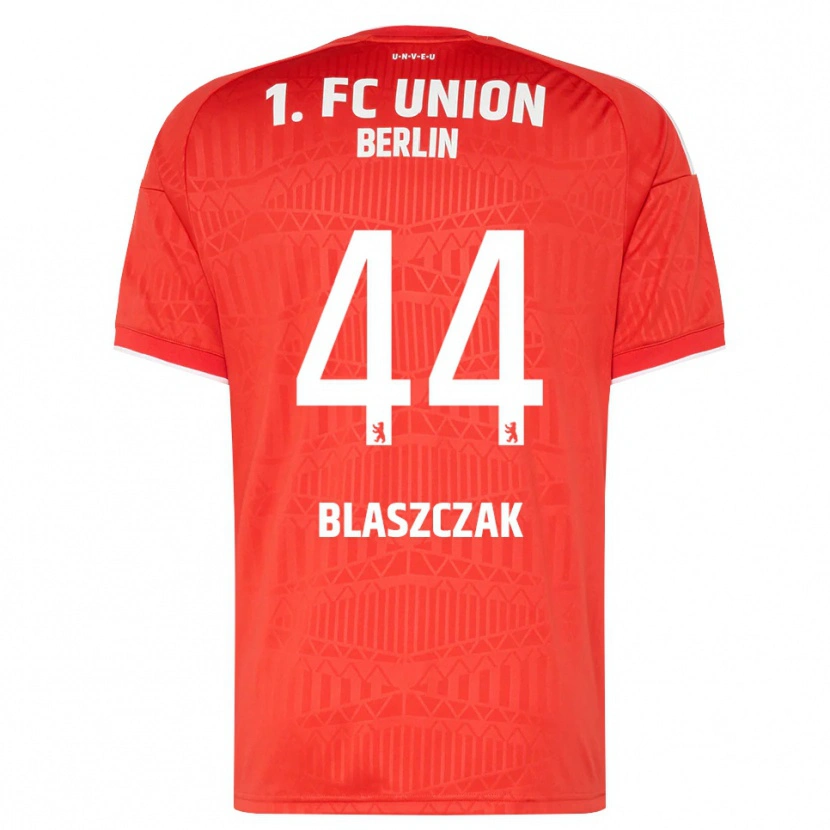 Danxen Kinderen Tim Blaszczak #44 Rood Wit Thuisshirt Thuistenue 2026/27 T-Shirt België