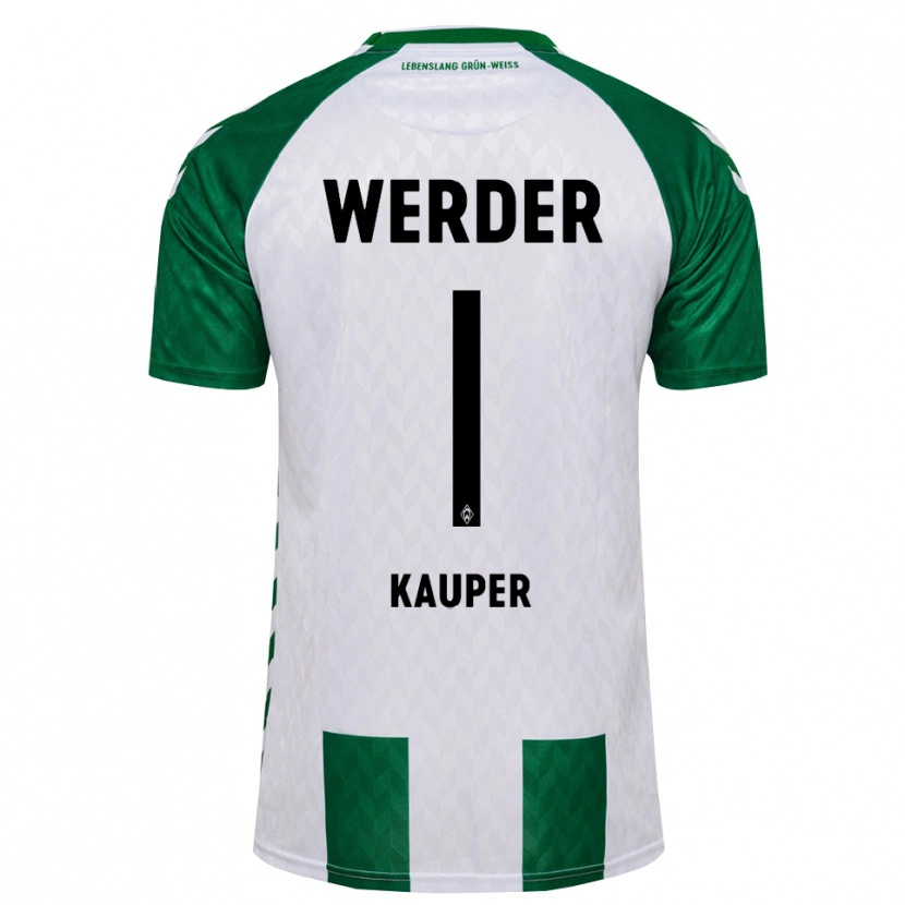 Danxen Kinderen Ben Käuper #1 Groen Wit Thuisshirt Thuistenue 2026/27 T-Shirt België