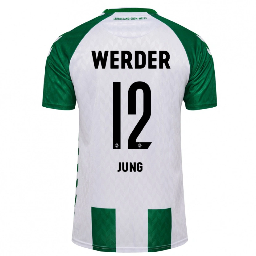 Danxen Kinderen Hugo Jung #12 Groen Wit Thuisshirt Thuistenue 2026/27 T-Shirt België