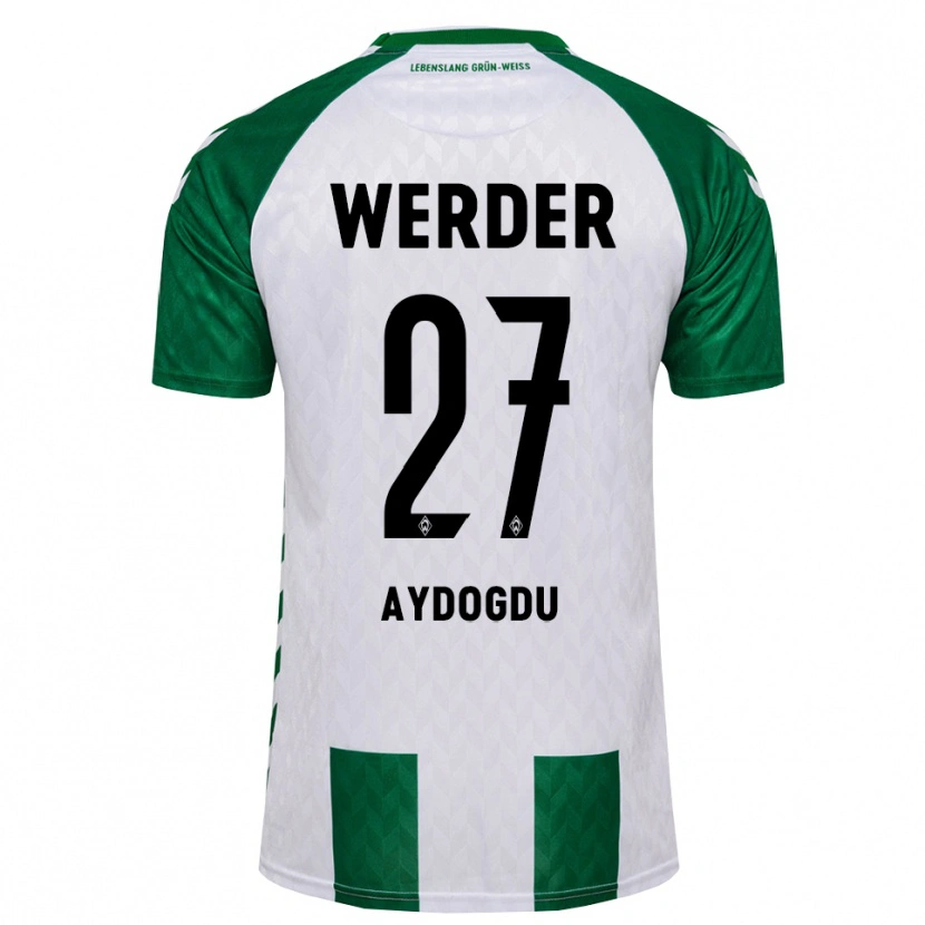 Danxen Kinderen Onur Aydogdu #27 Groen Wit Thuisshirt Thuistenue 2026/27 T-Shirt België