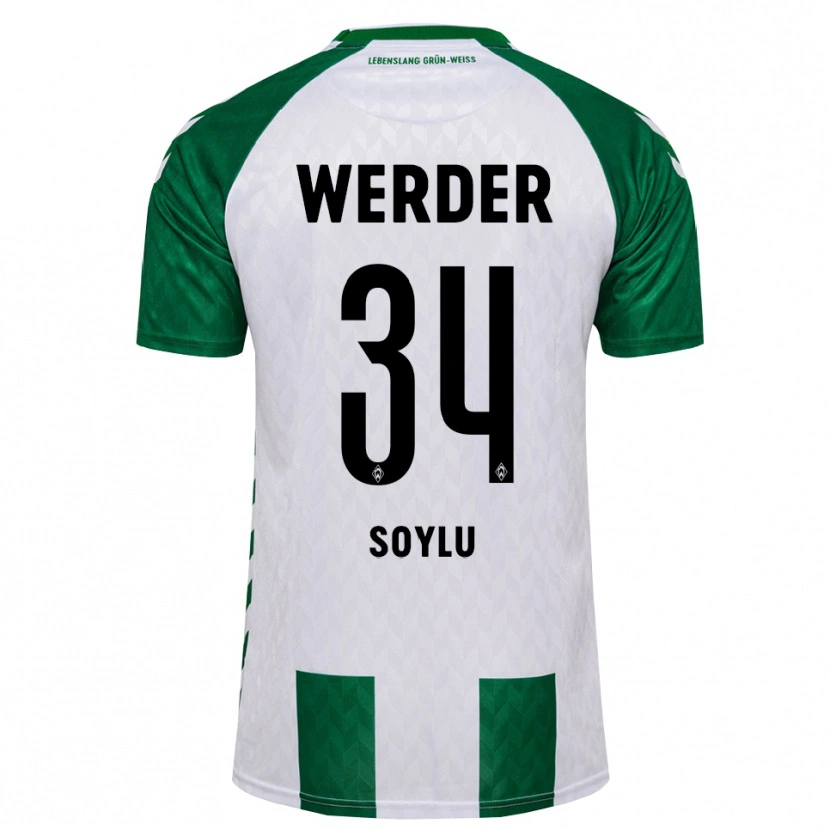 Danxen Kinderen Darwin Soylu #34 Groen Wit Thuisshirt Thuistenue 2026/27 T-Shirt België