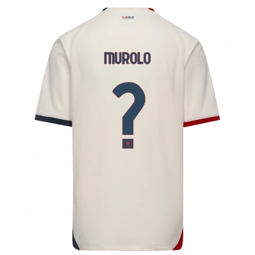 Danxen Kinderen Luigi Murolo #0 Off-White Rood Uitshirt Uittenue 2026/27 T-Shirt België