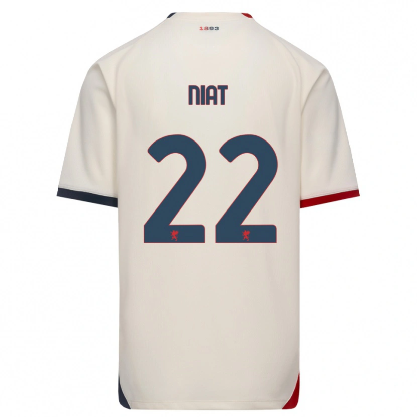 Danxen Kinderen Yahvan Niat #22 Off-White Rood Uitshirt Uittenue 2026/27 T-Shirt België