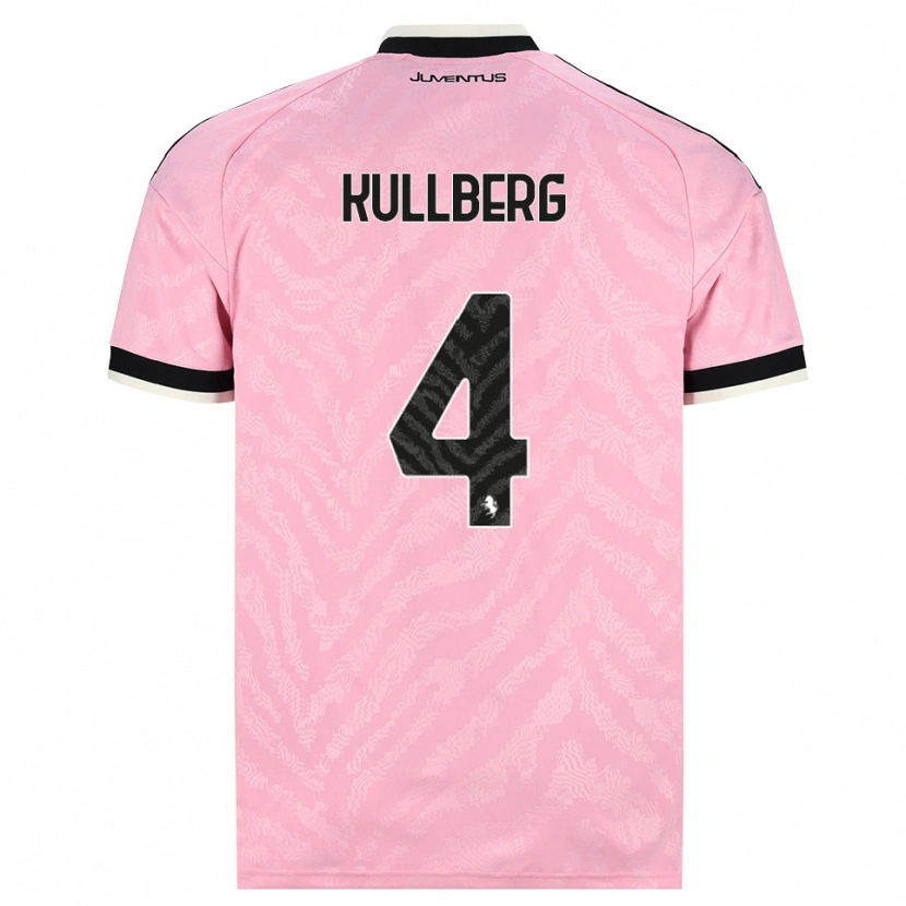 Danxen Kinderen Emma Nanny Charlotte Kullberg #4 Roze Zwart Uitshirt Uittenue 2026/27 T-Shirt België