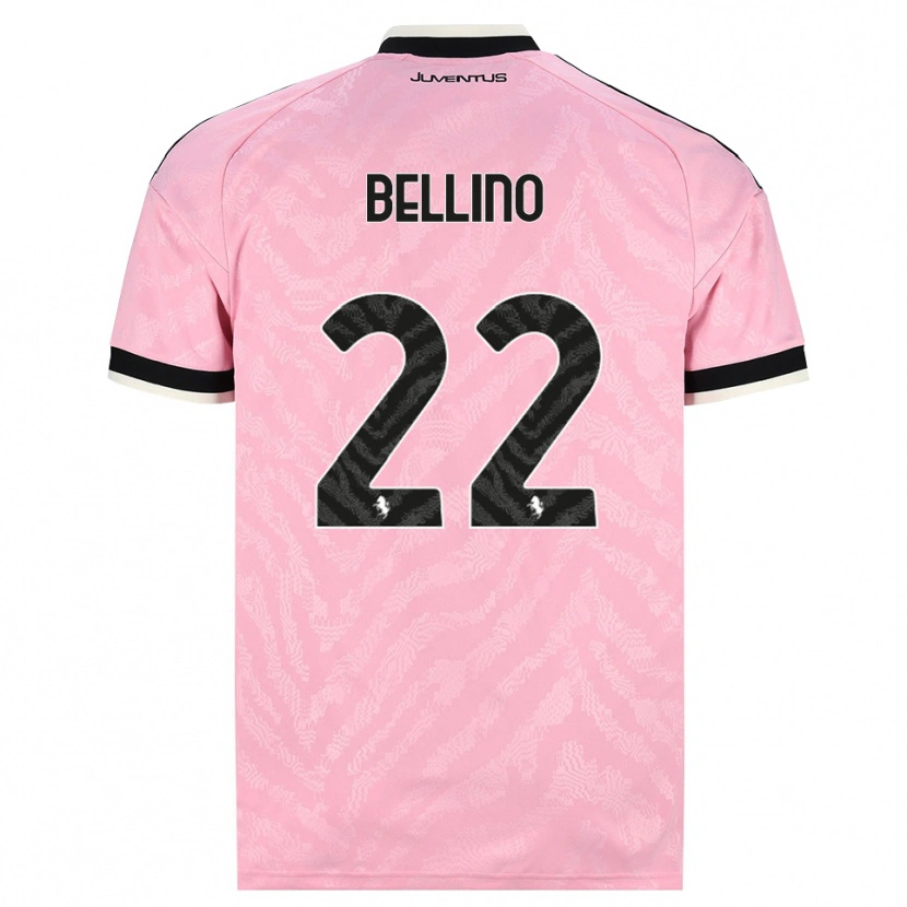 Danxen Kinderen Filippo Bellino #22 Roze Zwart Uitshirt Uittenue 2026/27 T-Shirt België