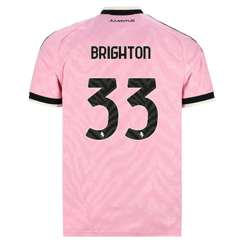 Danxen Kinderen Abi Brighton #33 Roze Zwart Uitshirt Uittenue 2026/27 T-Shirt België