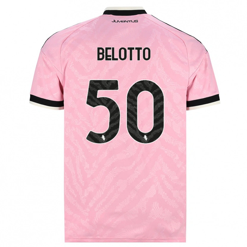 Danxen Kinderen Soledad Belotto #50 Roze Zwart Uitshirt Uittenue 2026/27 T-Shirt België