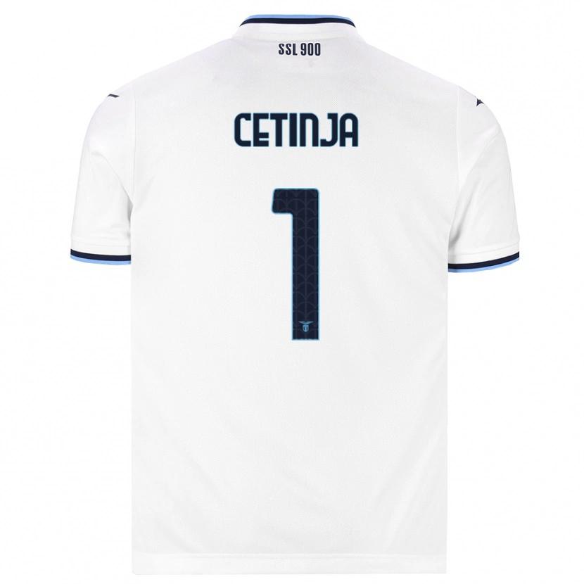 Danxen Kinderen Sara Cetinja #1 Wit Marineblauw Uitshirt Uittenue 2026/27 T-Shirt België