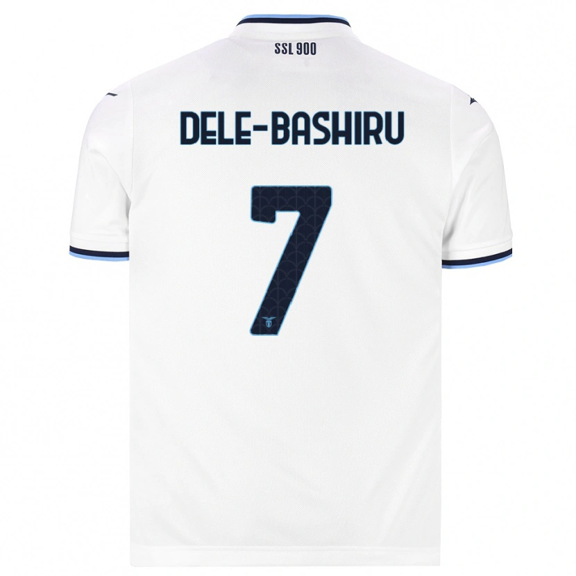 Danxen Kinderen Fisayo Dele-Bashiru #7 Wit Marineblauw Uitshirt Uittenue 2026/27 T-Shirt België
