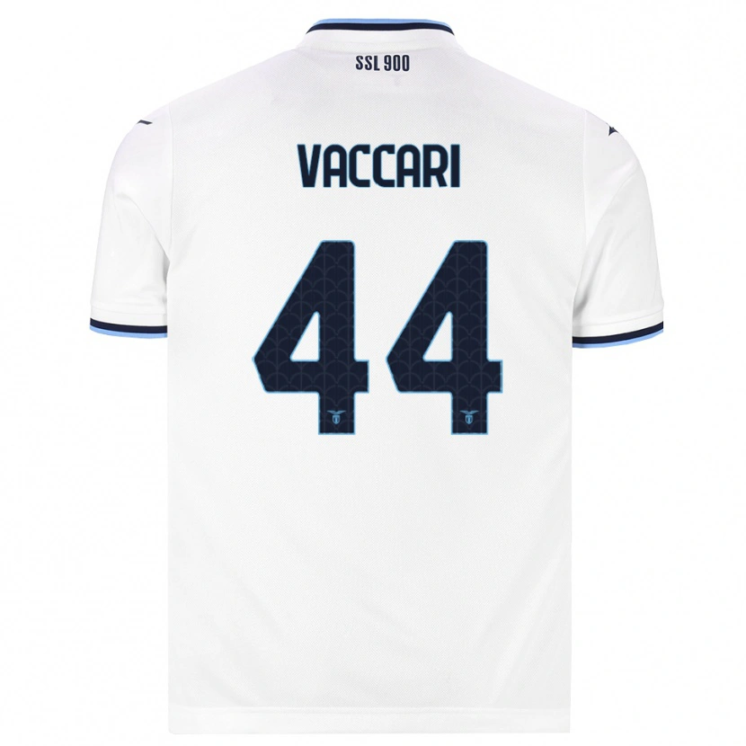 Danxen Kinderen Flavia Vaccari #44 Wit Marineblauw Uitshirt Uittenue 2026/27 T-Shirt België