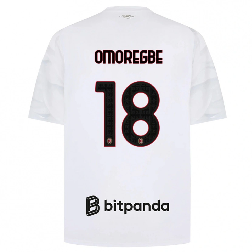 Danxen Kinderen Bob Murphy Omoregbe #18 Wit Rood Zwart Uitshirt Uittenue 2026/27 T-Shirt België