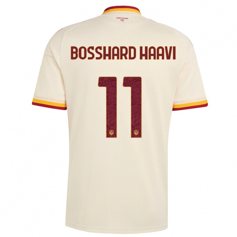 Danxen Kinderen Emilie Bosshard Haavi #11 Champagne Rood Geel Uitshirt Uittenue 2026/27 T-Shirt België