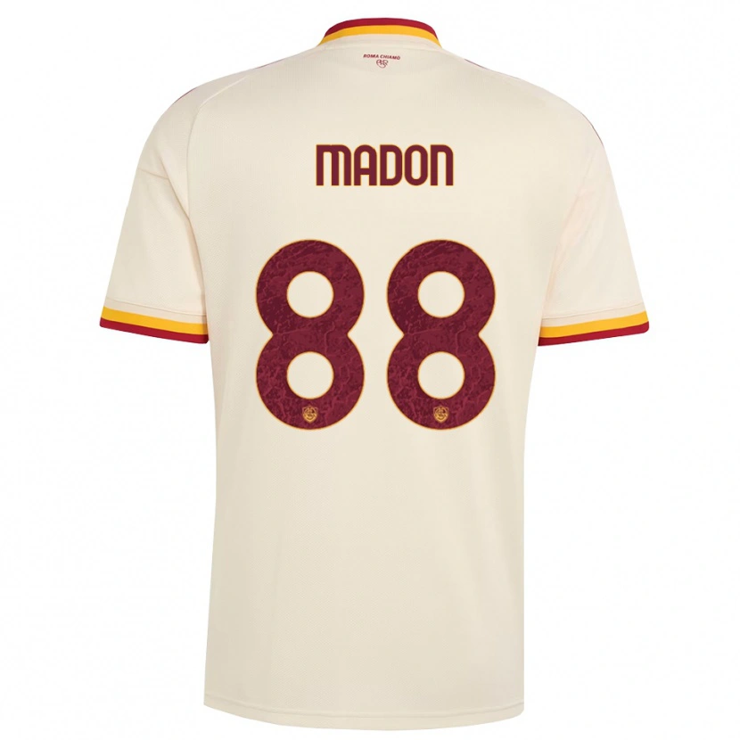 Danxen Kinderen Maja Madon #88 Champagne Rood Geel Uitshirt Uittenue 2026/27 T-Shirt België