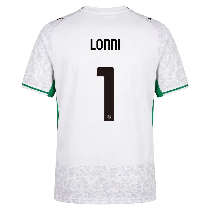 Danxen Kinderen Lia Lonni #1 Wit Zwart Groen Uitshirt Uittenue 2026/27 T-Shirt België
