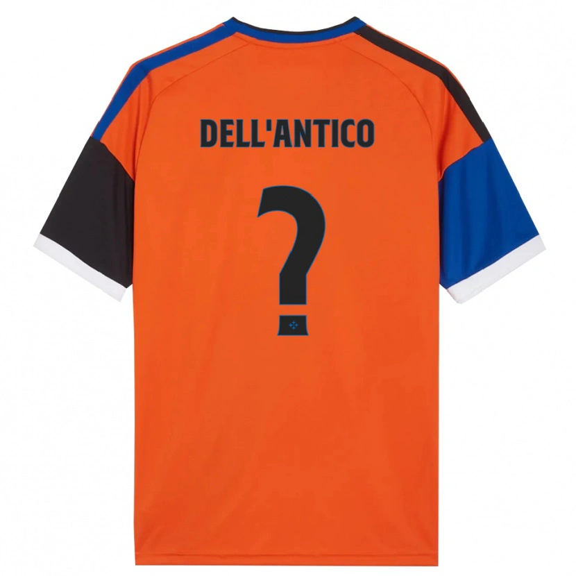 Danxen Kinderen Lapo Dell'antico #0 Oranje Blauw Zwart Wit Uitshirt Uittenue 2026/27 T-Shirt België