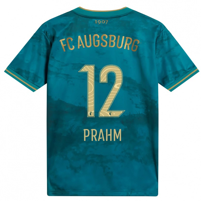 Danxen Kinderen Djego Prahm #12 Groen Bruin Uitshirt Uittenue 2026/27 T-Shirt België