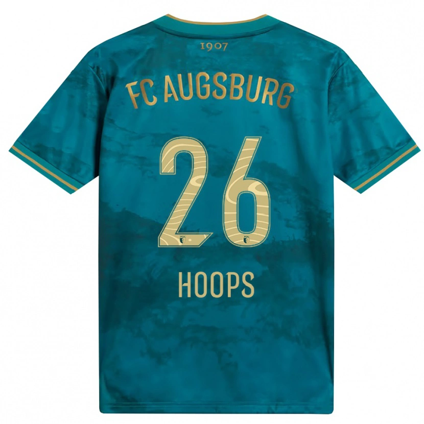 Danxen Kinderen Tim Hoops #26 Groen Bruin Uitshirt Uittenue 2026/27 T-Shirt België