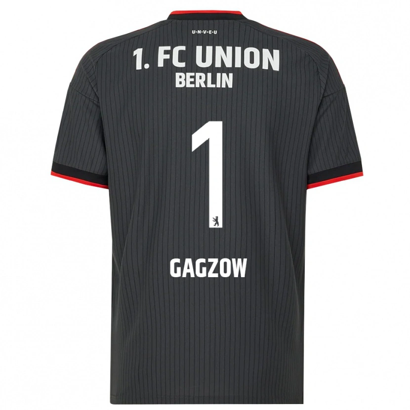 Danxen Kinderen Fritz Gagzow #1 Zwart Wit Rood Uitshirt Uittenue 2026/27 T-Shirt België