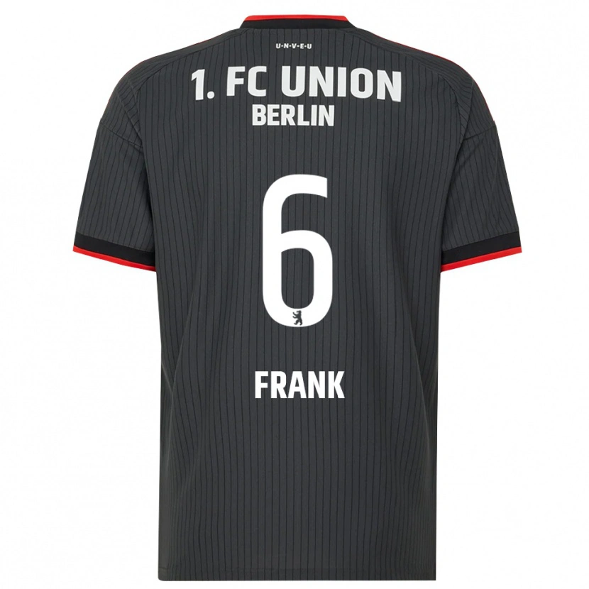 Danxen Kinderen Celine Frank #6 Zwart Wit Rood Uitshirt Uittenue 2026/27 T-Shirt België