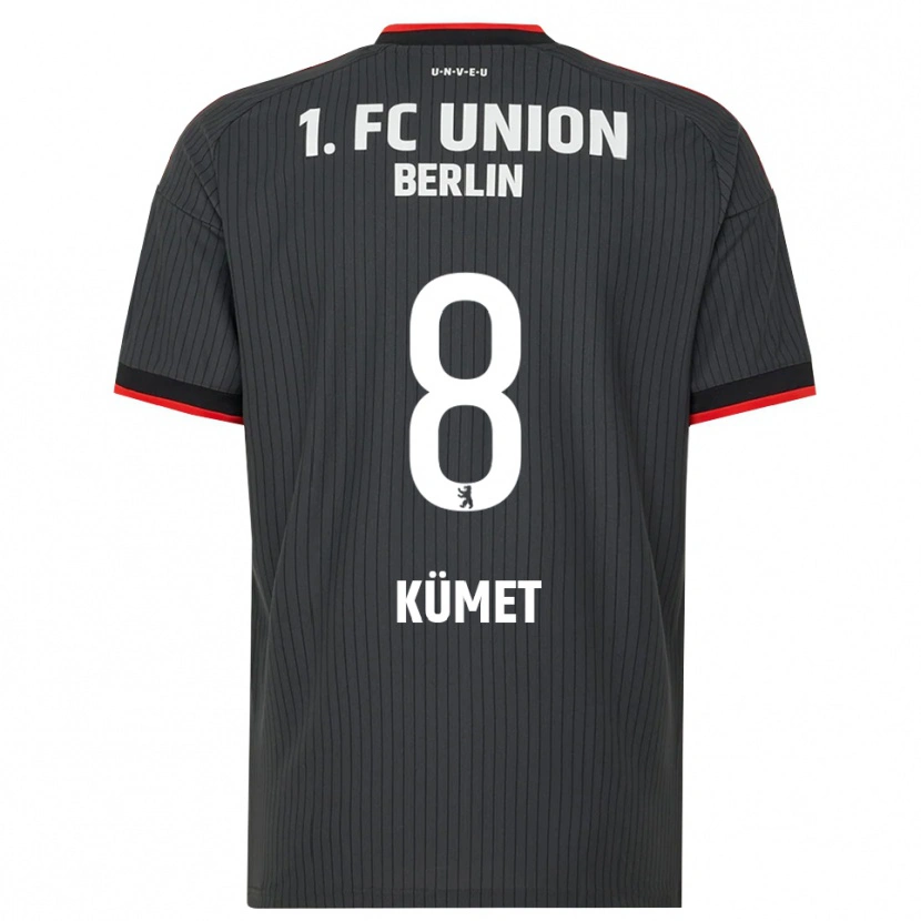 Danxen Kinderen Hewal Kümet #8 Zwart Wit Rood Uitshirt Uittenue 2026/27 T-Shirt België