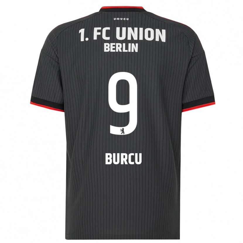 Danxen Kinderen Livan Burcu #9 Zwart Wit Rood Uitshirt Uittenue 2026/27 T-Shirt België