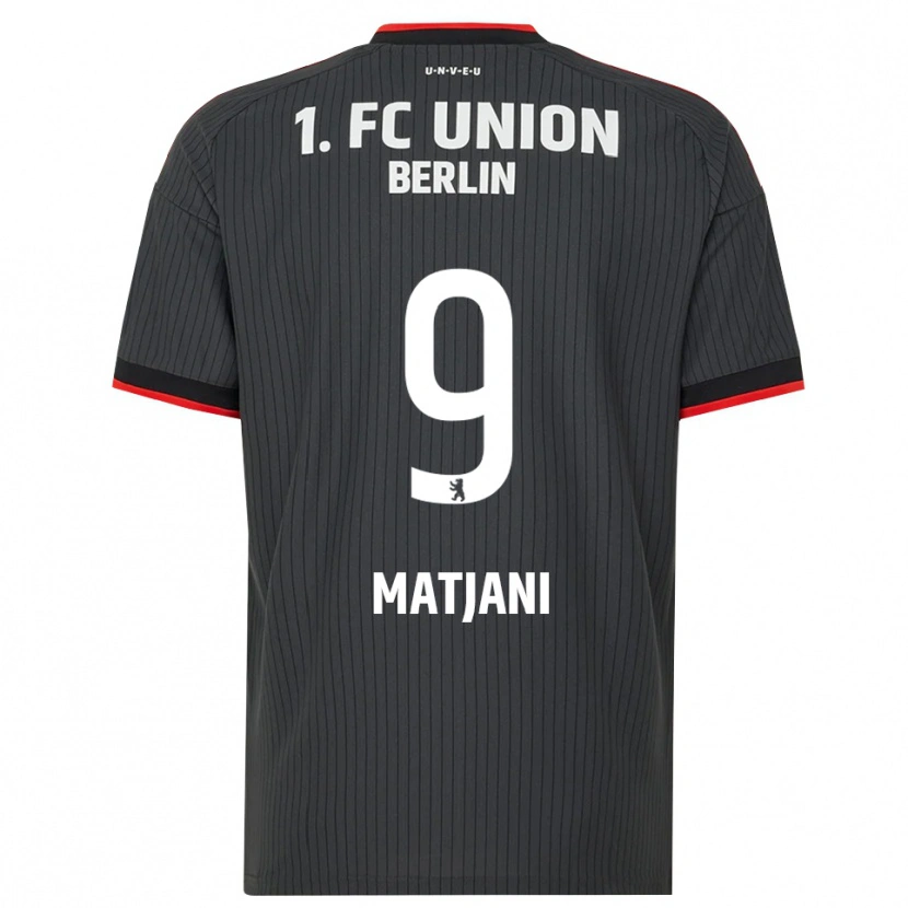Danxen Kinderen Francesco Matjani #9 Zwart Wit Rood Uitshirt Uittenue 2026/27 T-Shirt België