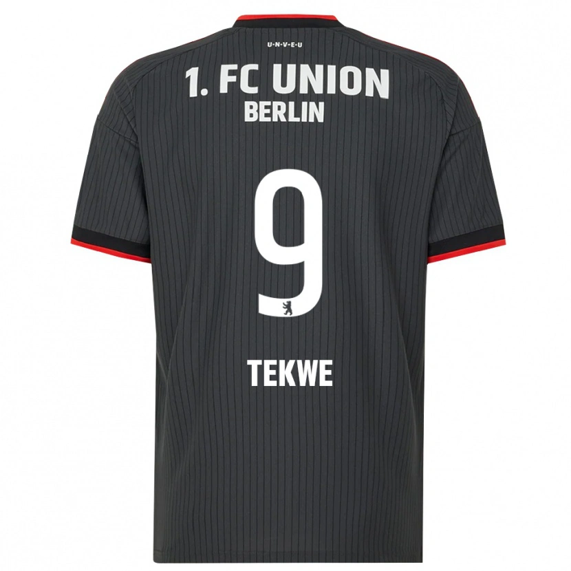 Danxen Kinderen Harry Tekwe #9 Zwart Wit Rood Uitshirt Uittenue 2026/27 T-Shirt België