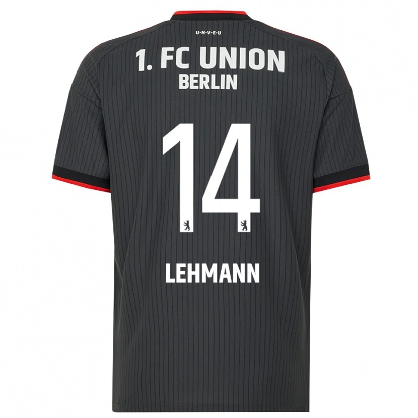 Danxen Kinderen Noah Lehmann #14 Zwart Wit Rood Uitshirt Uittenue 2026/27 T-Shirt België