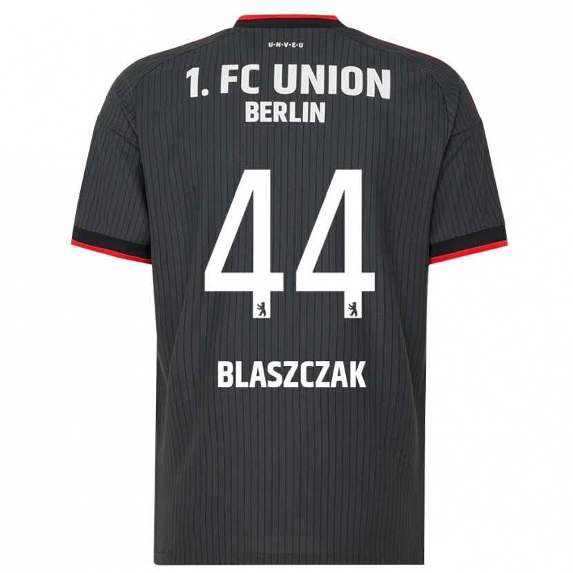 Danxen Kinderen Tim Blaszczak #44 Zwart Wit Rood Uitshirt Uittenue 2026/27 T-Shirt België