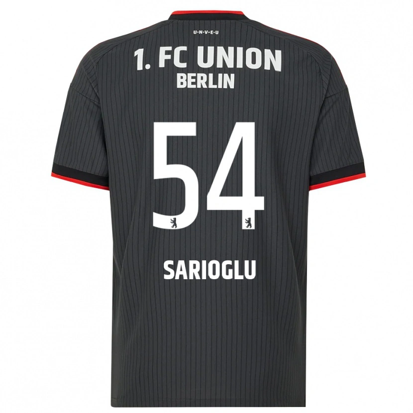 Danxen Kinderen Defne Sarıoğlu #54 Zwart Wit Rood Uitshirt Uittenue 2026/27 T-Shirt België