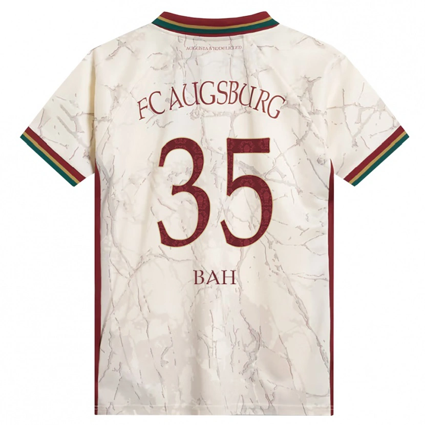 Danxen Heren Juma Bah #35 Groen Rijst Wit Bordeauxrood Thuisshirt Thuistenue 2026/27 T-Shirt België