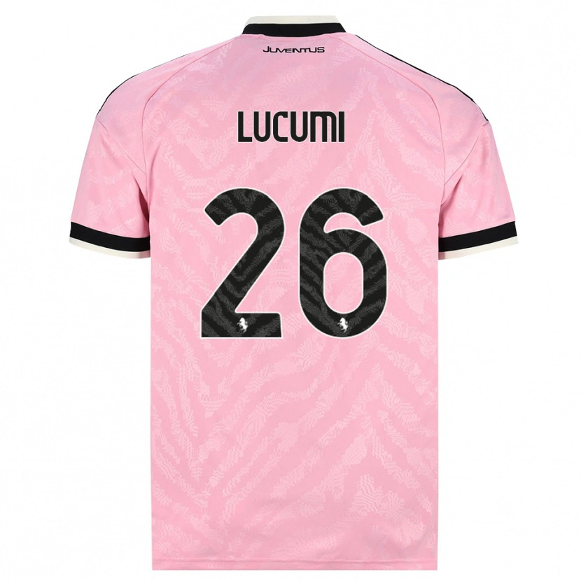 Danxen Heren Jhon Lucumí #26 Roze Zwart Uitshirt Uittenue 2026/27 T-Shirt België
