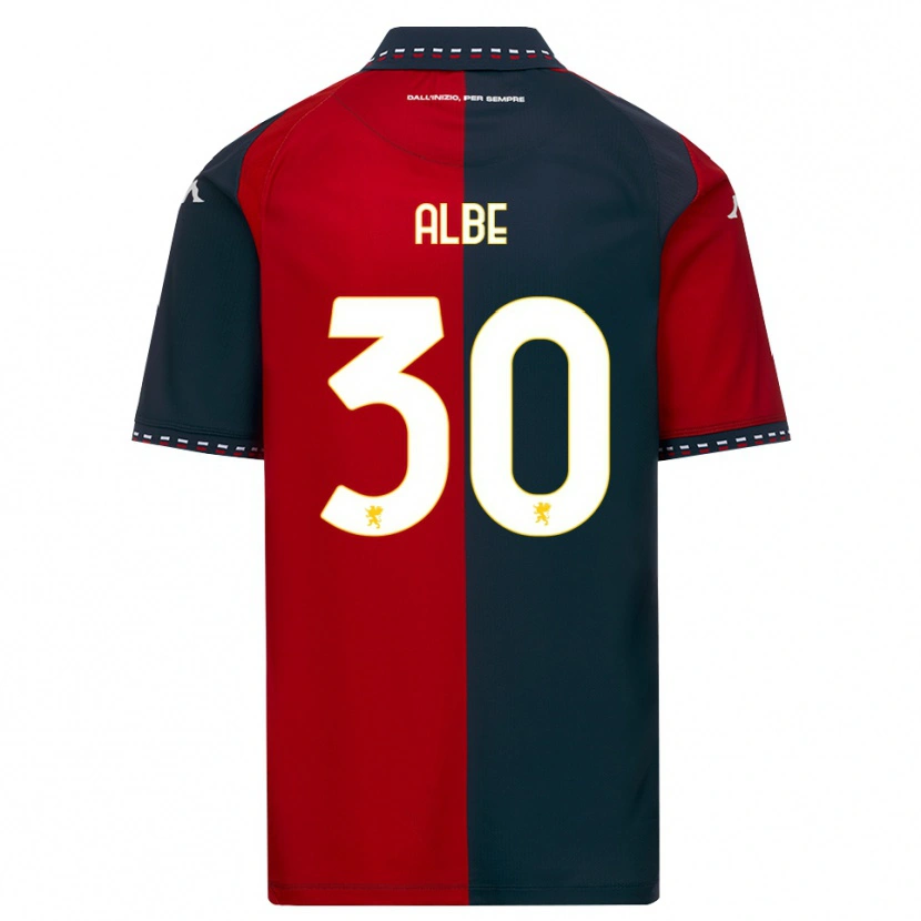 Danxen Heren Salem Albè #30 Rood Zwart Wit Thuisshirt Thuistenue 2026/27 T-Shirt België